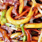 Best Roast Pork Udon Noodles 叉烧炒乌冬 in Brighton, MA