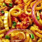 Best Shrimp Udon Noodles 虾炒乌冬 in Brighton, MA