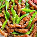 Best Beef with Spicy Peppers (hot) 小椒牛肉丝 in Brighton, MA