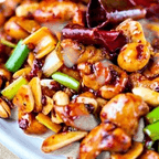Best Combo Kung Pao Chicken (hot) 套餐宫保鸡 in Brighton, MA